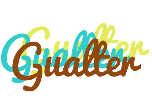Gualter cupcake logo