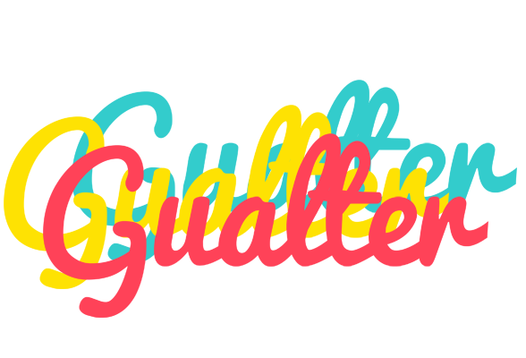 Gualter disco logo
