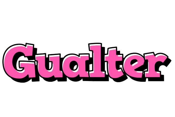 Gualter girlish logo