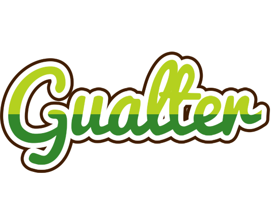 Gualter golfing logo