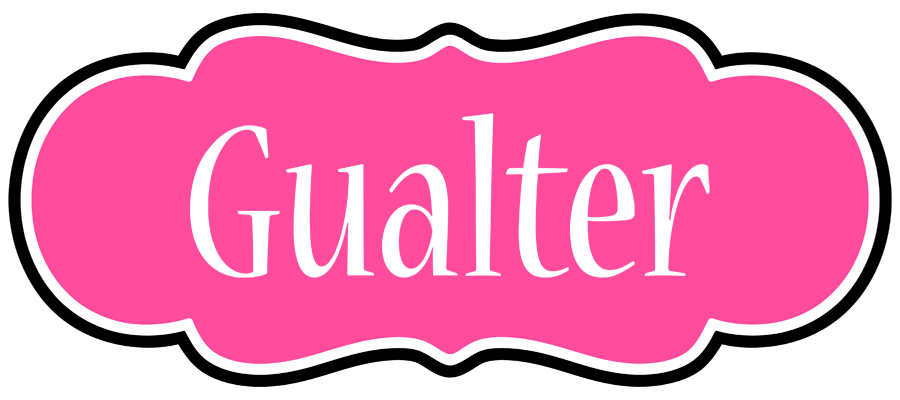 Gualter invitation logo