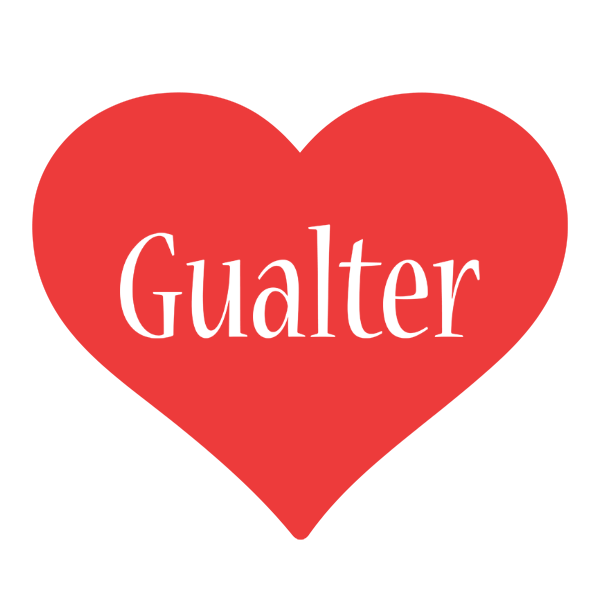 Gualter love logo
