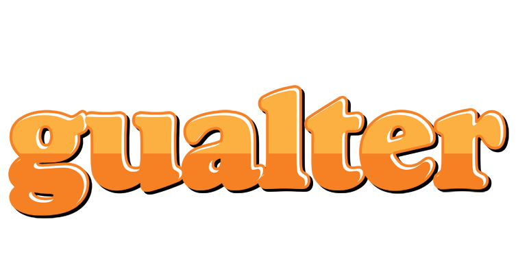 Gualter orange logo