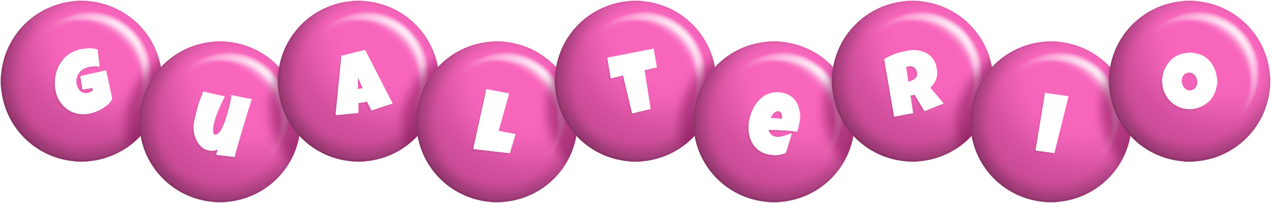 Gualterio candy-pink logo