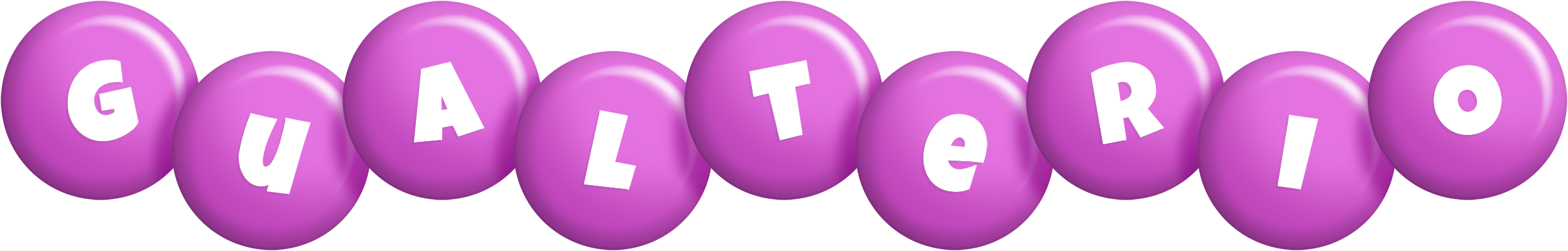 Gualterio candy-purple logo