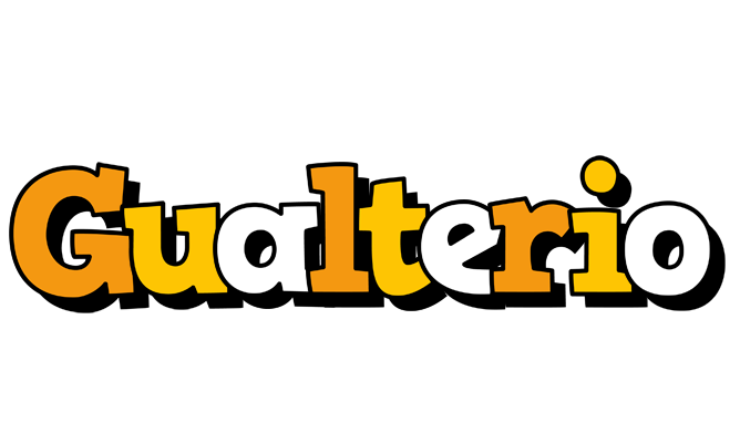 Gualterio cartoon logo