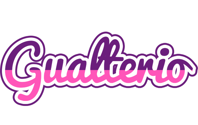 Gualterio cheerful logo