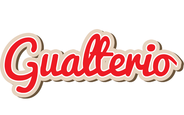 Gualterio chocolate logo