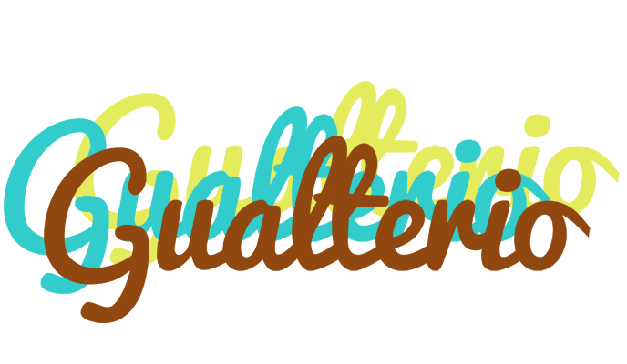 Gualterio cupcake logo