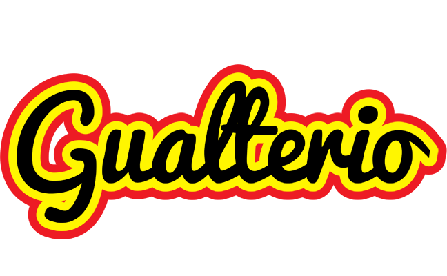 Gualterio flaming logo