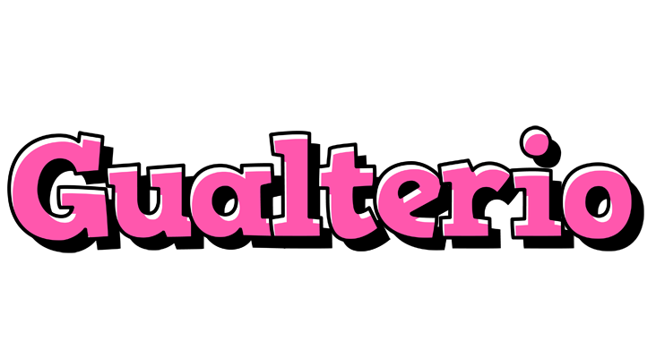 Gualterio girlish logo