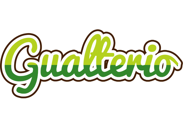 Gualterio golfing logo