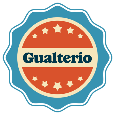 Gualterio labels logo