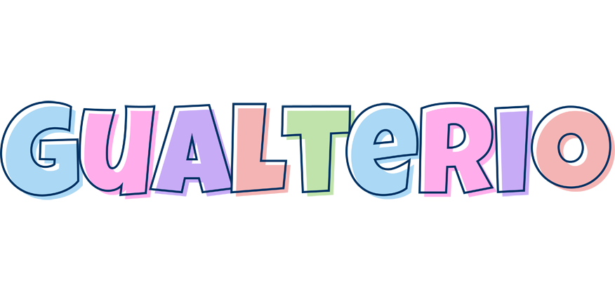 Gualterio pastel logo
