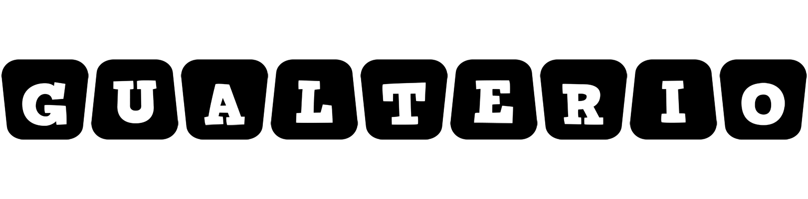 Gualterio racing logo