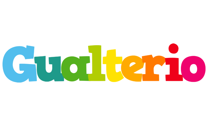 Gualterio rainbows logo