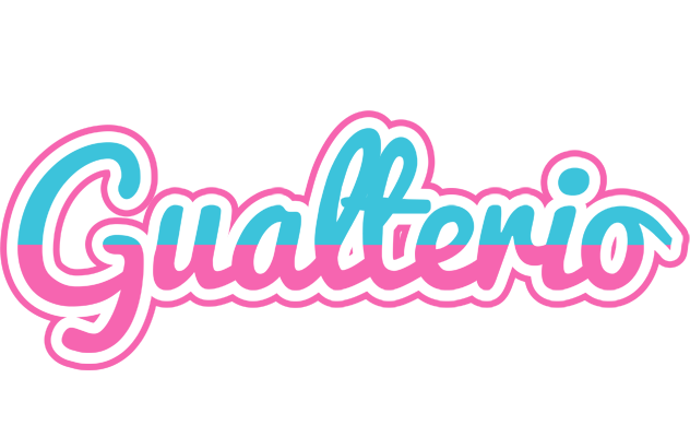 Gualterio woman logo
