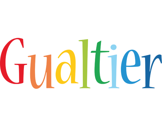 Gualtier birthday logo