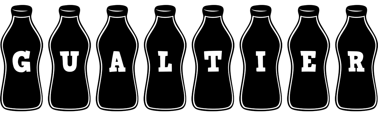 Gualtier bottle logo