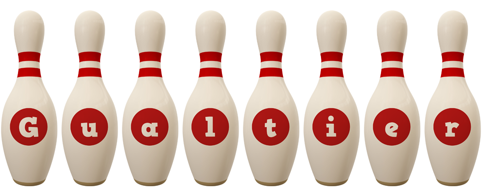 Gualtier bowling-pin logo