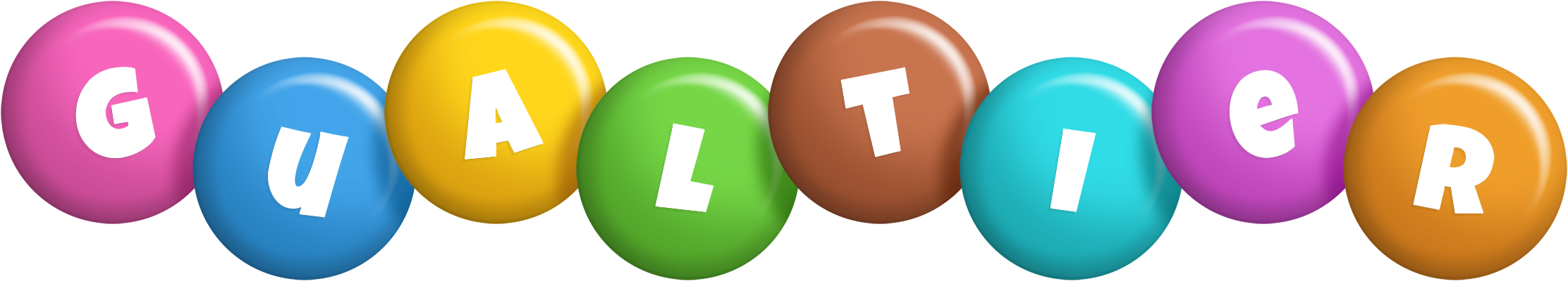 Gualtier candy logo