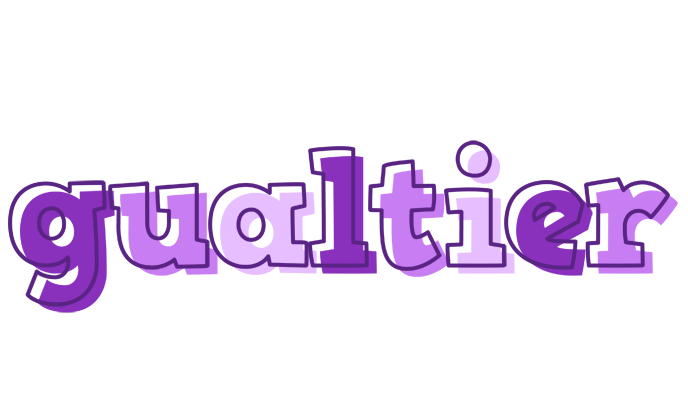Gualtier sensual logo