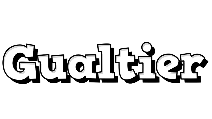 Gualtier snowing logo