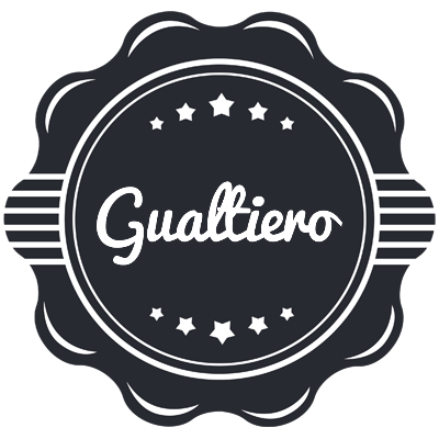 Gualtiero badge logo