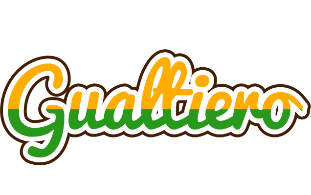 Gualtiero banana logo