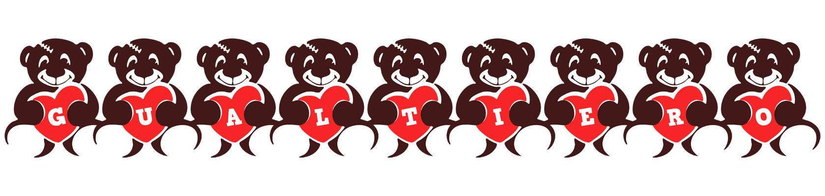 Gualtiero bear logo