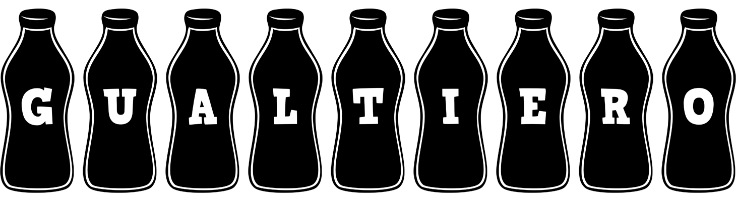 Gualtiero bottle logo