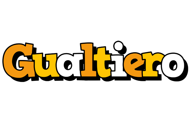 Gualtiero cartoon logo