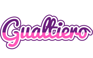 Gualtiero cheerful logo