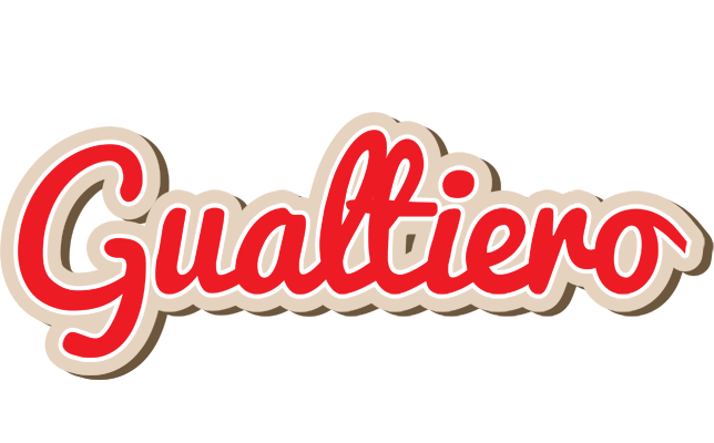 Gualtiero chocolate logo