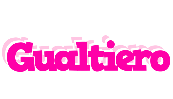 Gualtiero dancing logo