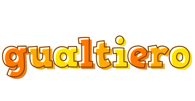 Gualtiero desert logo