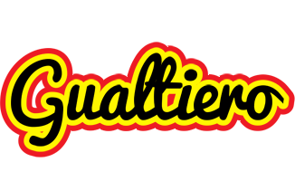 Gualtiero flaming logo