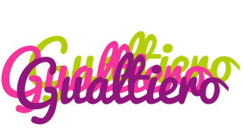 Gualtiero flowers logo