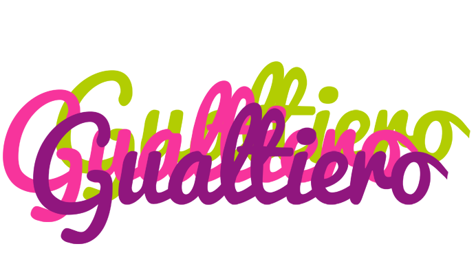 Gualtiero flowers logo