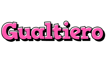 Gualtiero girlish logo