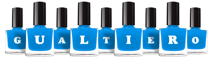 Gualtiero glossy logo