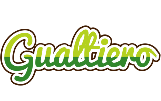 Gualtiero golfing logo