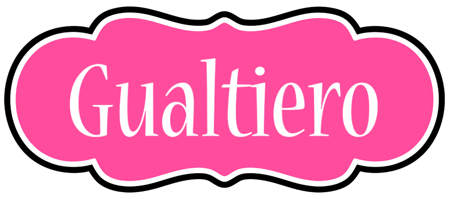 Gualtiero invitation logo