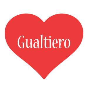 Gualtiero love logo