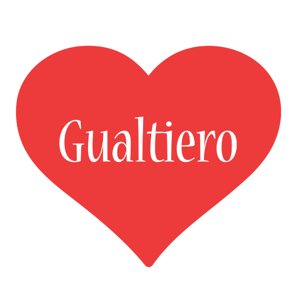 Gualtiero love logo
