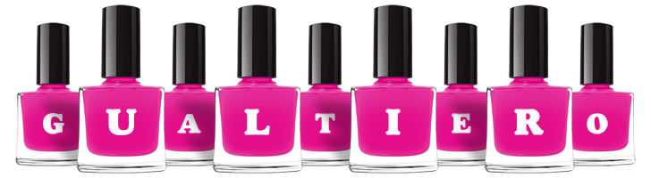 Gualtiero nails logo