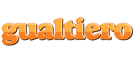 Gualtiero orange logo