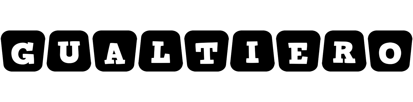 Gualtiero racing logo