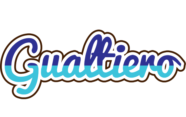 Gualtiero raining logo