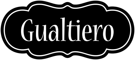 Gualtiero welcome logo